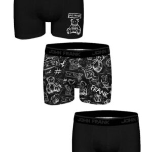 Pánské boxerky John Frank JF3BFUN303 3PACK