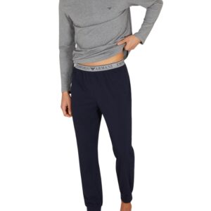 Pánské pyžamo Emporio Armani EM000610 AF10776 šedá