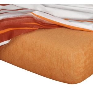 Froté prostěradlo karamel