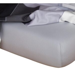 Jersey prostěradlo světle šedé