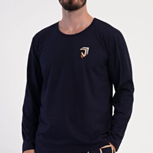 Pánské pyžamo dlouhé Vienetta Secret Alfréd