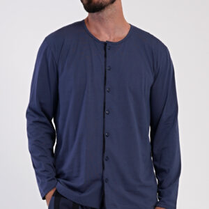 Pánské pyžamo rozepínací Vienetta Secret Rudolf