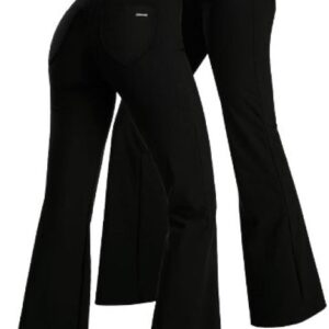 Dámské legíny do zvonu s kapsami Litex 5F212