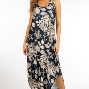 Dámské letní dlouhé květované šaty Litex 5F056