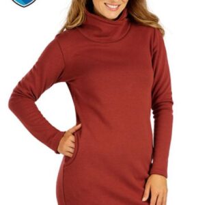 Dámské mikinové šaty s dlouhým rukávem Litex 7E229