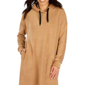 Dámské mikinové šaty s kapucí Litex 7E254