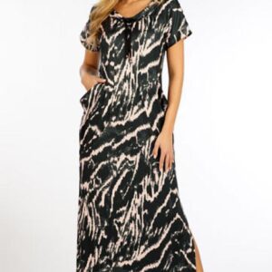 Dámské šaty s krátkým rukávem Litex 5F180