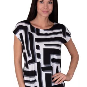 Dámské tričko Lui-v černá BABELL