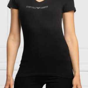 Dámské triko Emporio Armani 164407 CC318 černé