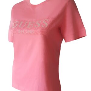 Dámské triko GUESS V3YI15 růžové