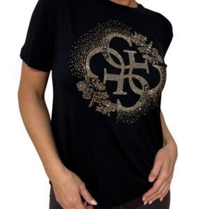 Dámské triko Guess Corinne E6GI01 černé