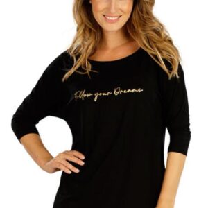 Dámské triko s 3/4 rukávem Litex 7E191