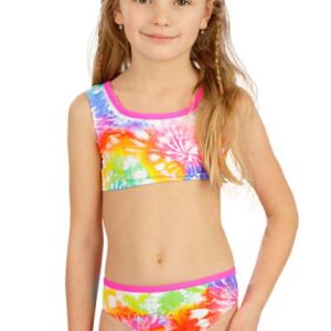 Dívčí plavkové kalhotky středně vysoké Litex 6E419