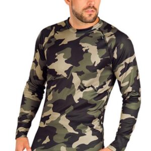 Pánské army funkční termo triko Litex 7E162