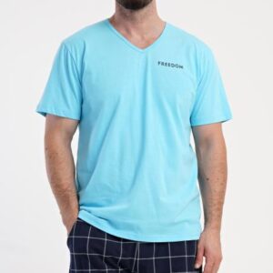 Pánské pyžamo šortky Vienetta Secret Freedom