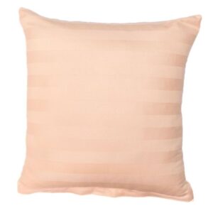 Povlak na polštář atlas grádl béžový proužek 2 cm