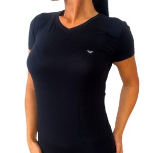 Dámské triko Emporio Armani EW000409 AF19024 černá