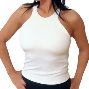 Dámský top GUESS Nat Rib bra tank V6RP09