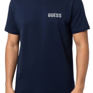 Pánské triko Guess Andres U6GM03 modré