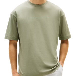 Pánské triko Tommy Hilfiger UM03643 SAGE