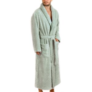 Olivový unisex župan Vestis Athena 2116 microcotton