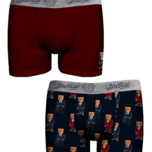 Pánské boxerky John Frank JF2BEF30 2PACK