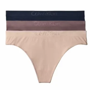 Dámská bezešvá tanga Calvin Klein QD52113