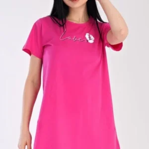 Dámská noční košile s krátkým rukávem Vienetta Secret I love you