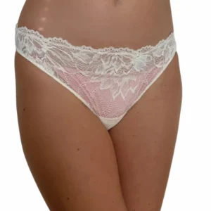 Dámská tanga Calvin Klein QF6397E šampáňo