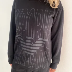 Dámské mikinové šaty Emporio Armani 164395 černá