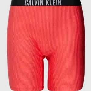 Dámské šortky Calvin Klein KW0KW01906 korálová