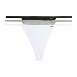 Dámské tanga Calvin Klein QD5070E 3 KUSY