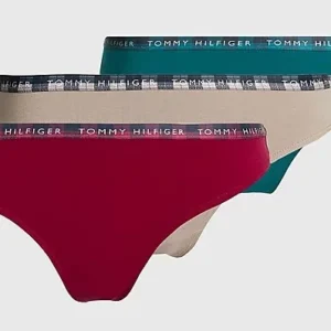 Dámské tanga Tommy Hilfiger UW0UW03921 3KUSY