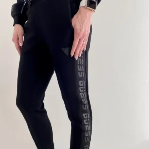 Dámské teplákové kalhoty Guess O1GA49 SCUBA ALLIE černé