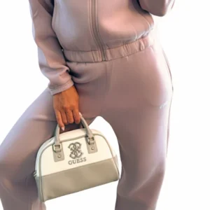 Dámské tepláky GUESS V4BB13 latté