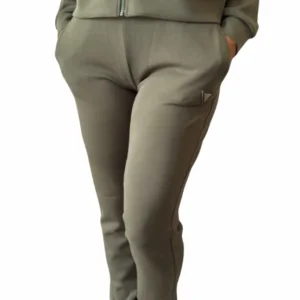 Dámské tepláky GUESS V4YB08 khaki