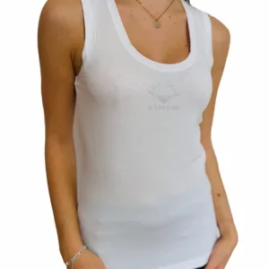 Dámské tílko Emporio Armani 163319 4R223 bílé