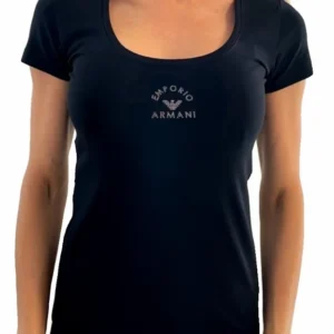 Dámské triko Emporio Armani 163377 4R223 černé