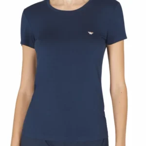 Dámské triko Emporio Armani EW000408 AF10889 modré
