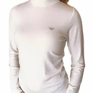 Dámský rolák Emporio Armani 164633 4F224 smetanový