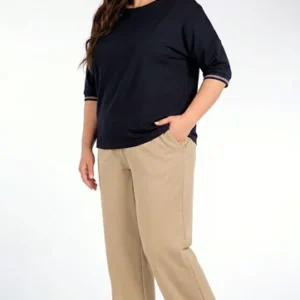 Dámské kalhoty Litex 7G014 dlouhé s vyšším pasem