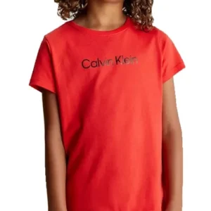 Dívčí triko Calvin Klein G80G800657 červené