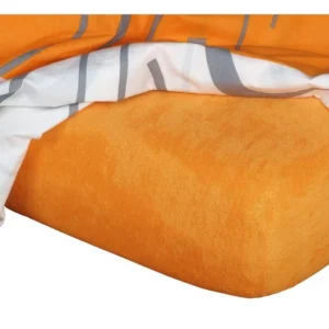 Froté prostěradlo pomeranč