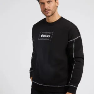 Pánská mikina Guess Alger Z2BQ17 černá