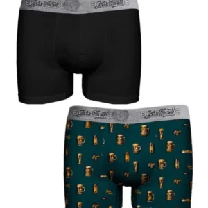 Pánské boxerky John Frank JF2BEF26 2Pack