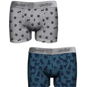 Pánské boxerky John Frank JF2BEF34 2pack