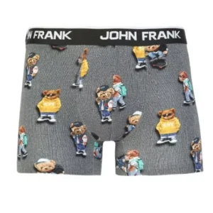 Pánské boxerky John Frank JFBD325-COOL TEDDY