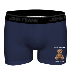 Pánské boxerky John Frank JFBDMOD129-BEAR3