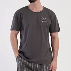 Pánské pyžamo šortky Vienetta Secret Nathan