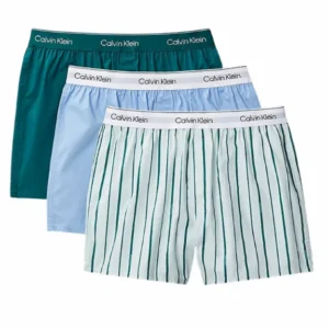 Pánské trenýrky Calvin Klein NB4267 SLIM BOXER Icon